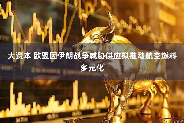 大资本 欧盟因伊朗战争威胁供应拟推动航空燃料多元化